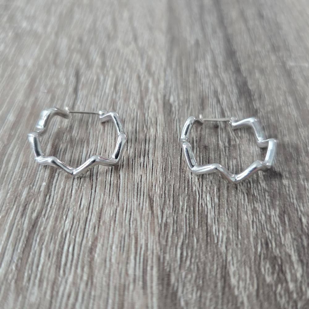 Tiffany & Co. Silver Star-Shaped Earrings